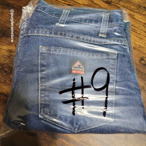 Bulwark FR Cat 2112 Jeans 32x28 Fire Resistant Work Wear Medium Wash Denim - Picture 12 of 12